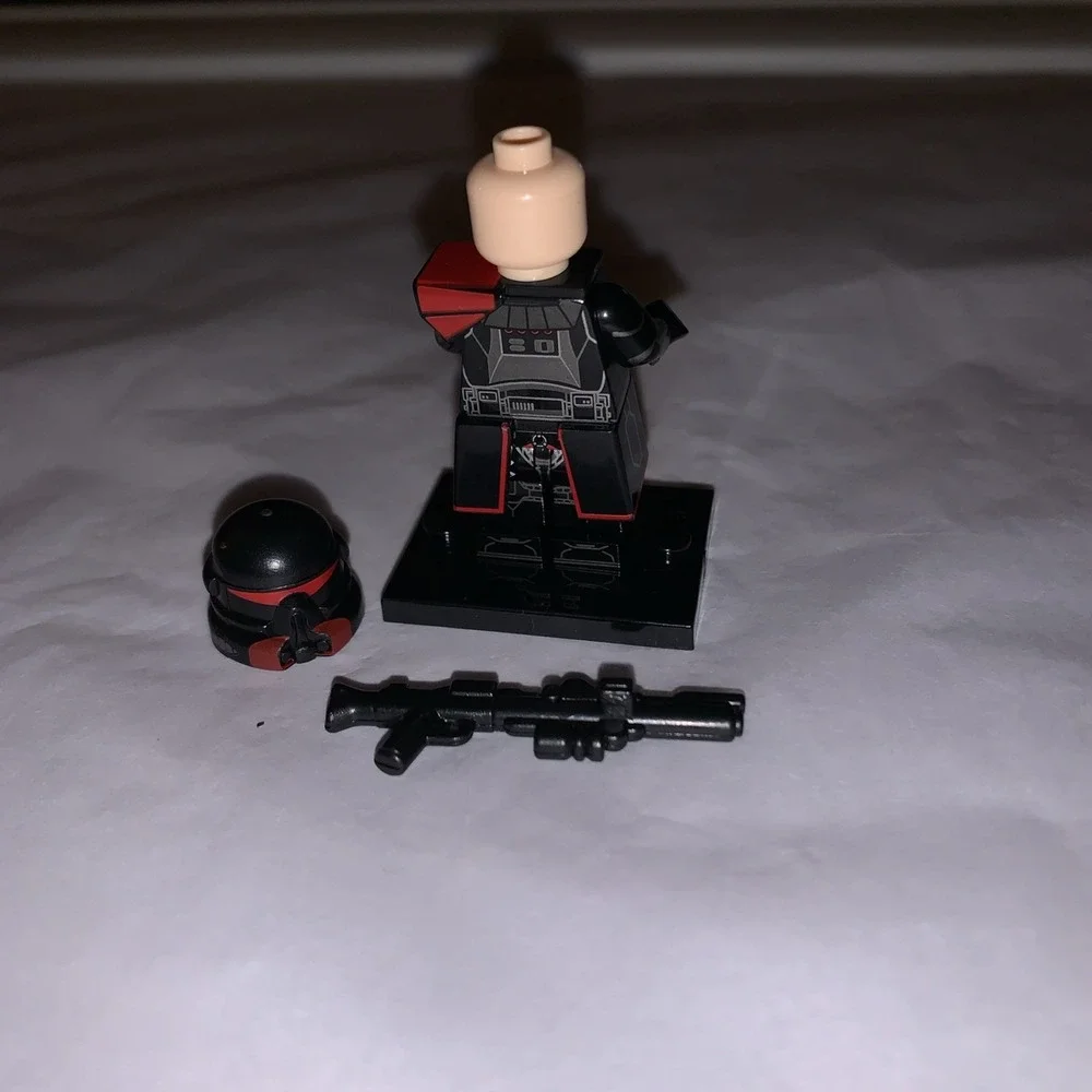 CUSTOM 3rd‎ Party Brick Star Wars Minifigure - Purge Trooper - The Clone Wars